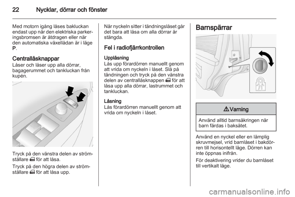 OPEL ANTARA 2013.5  Instruktionsbok 