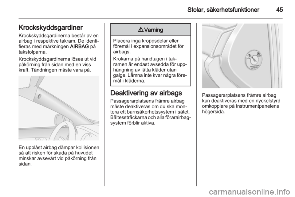 OPEL ANTARA 2013.5  Instruktionsbok 