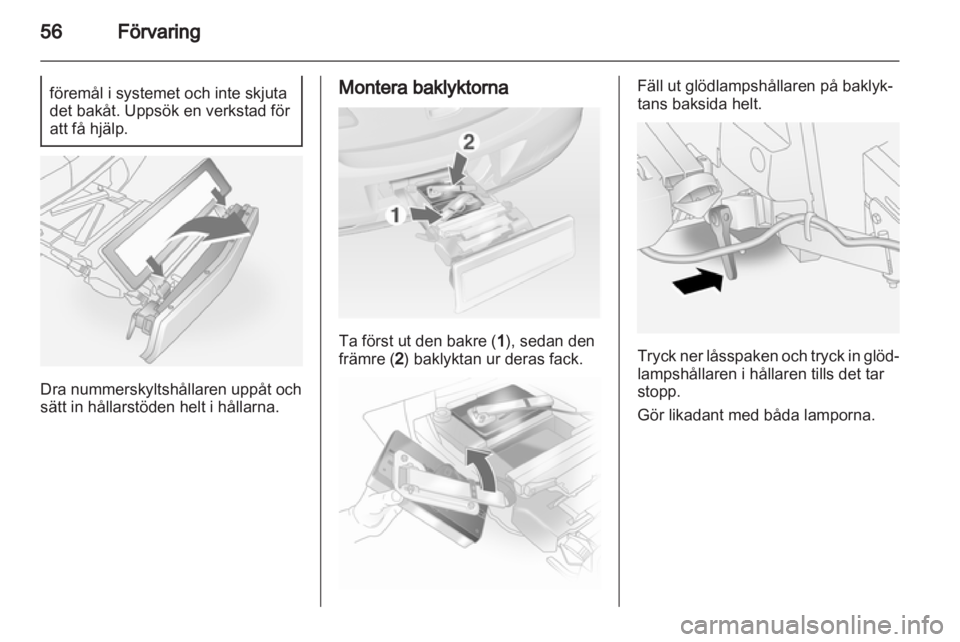 OPEL ANTARA 2013.5  Instruktionsbok 