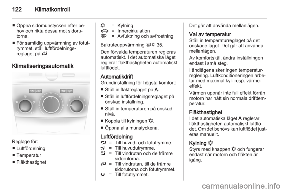 OPEL ASTRA H 2010.5  Instruktionsbok 