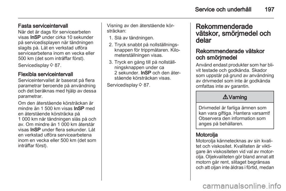 OPEL ASTRA H 2010.5  Instruktionsbok 