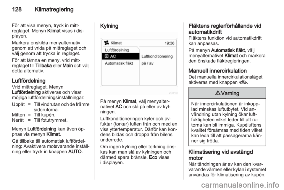 OPEL ASTRA H 2011  Instruktionsbok 