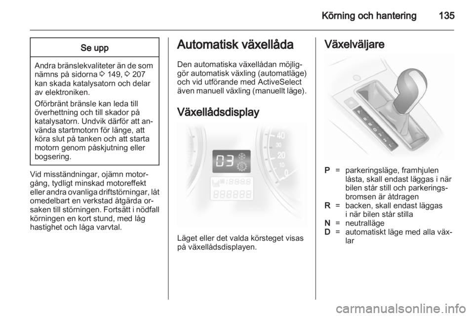 OPEL ASTRA H 2011  Instruktionsbok 