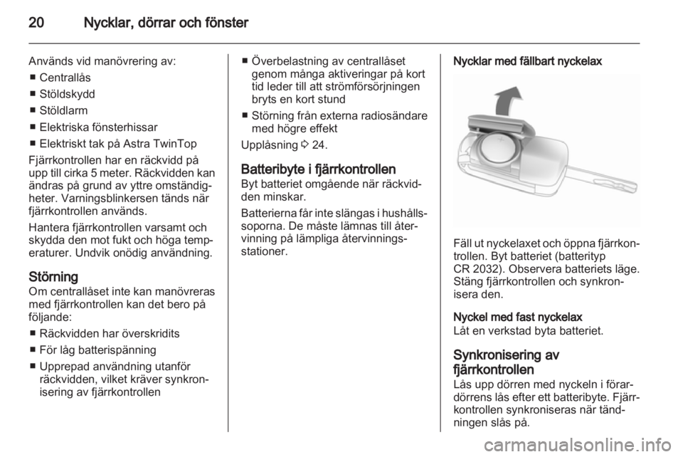 OPEL ASTRA H 2011  Instruktionsbok 
