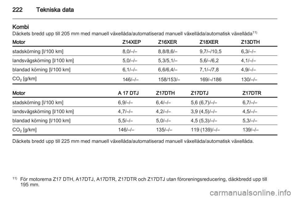 OPEL ASTRA H 2011  Instruktionsbok 