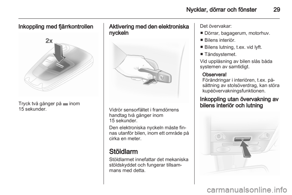 OPEL ASTRA H 2011  Instruktionsbok 
