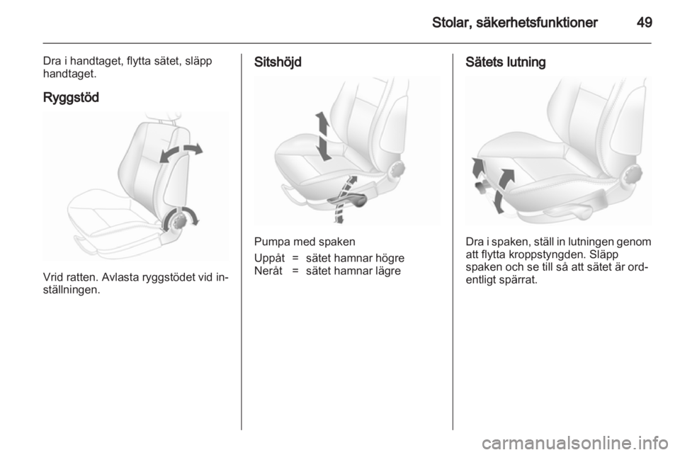 OPEL ASTRA H 2011  Instruktionsbok 
