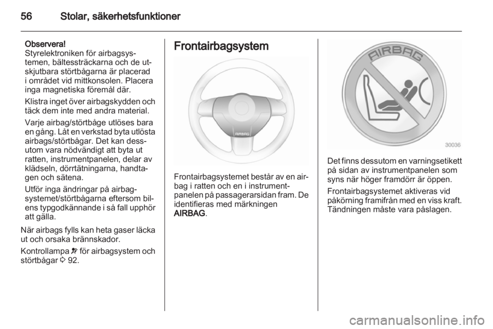 OPEL ASTRA H 2011  Instruktionsbok 
