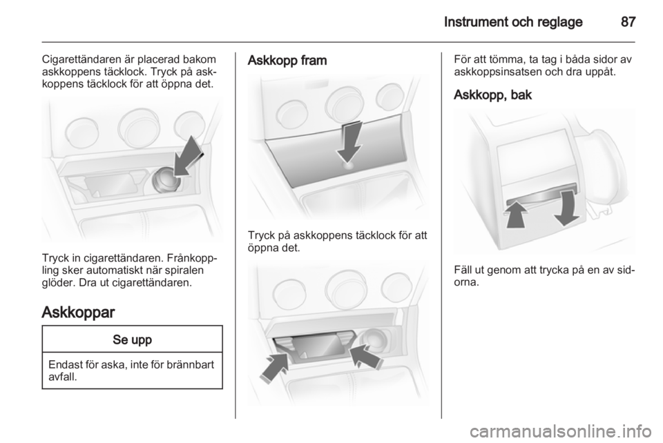 OPEL ASTRA H 2011  Instruktionsbok 