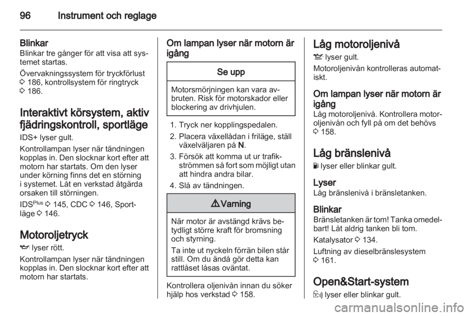 OPEL ASTRA H 2011  Instruktionsbok 