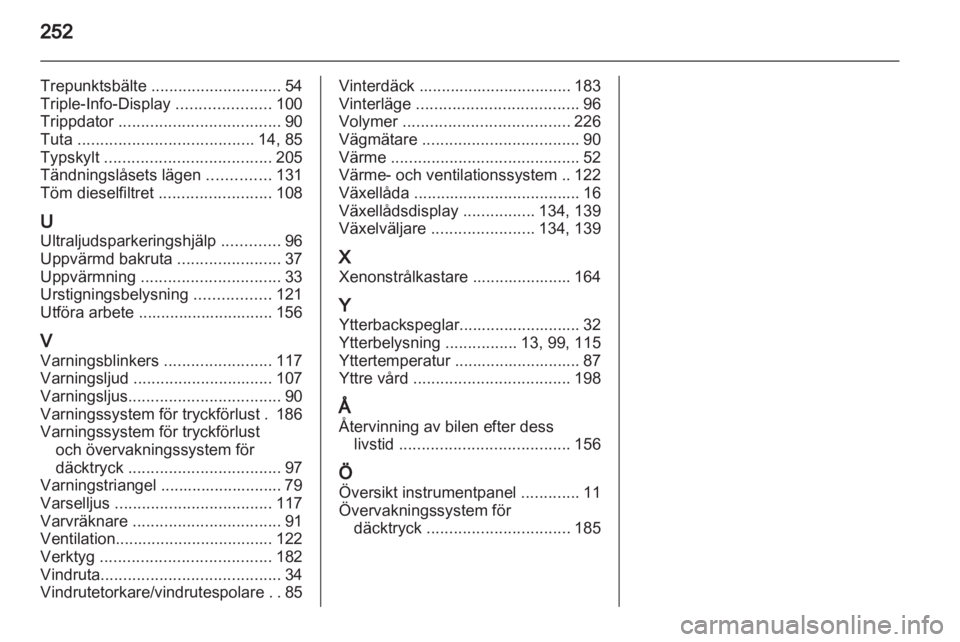 OPEL ASTRA H 2012  Instruktionsbok 