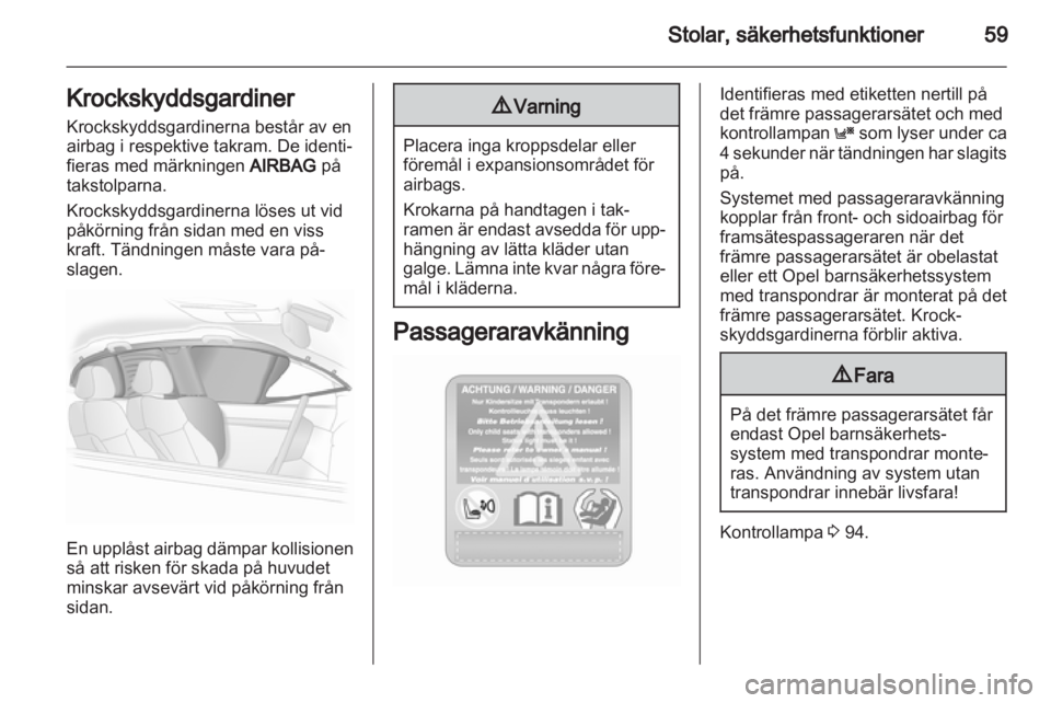 OPEL ASTRA H 2012  Instruktionsbok 