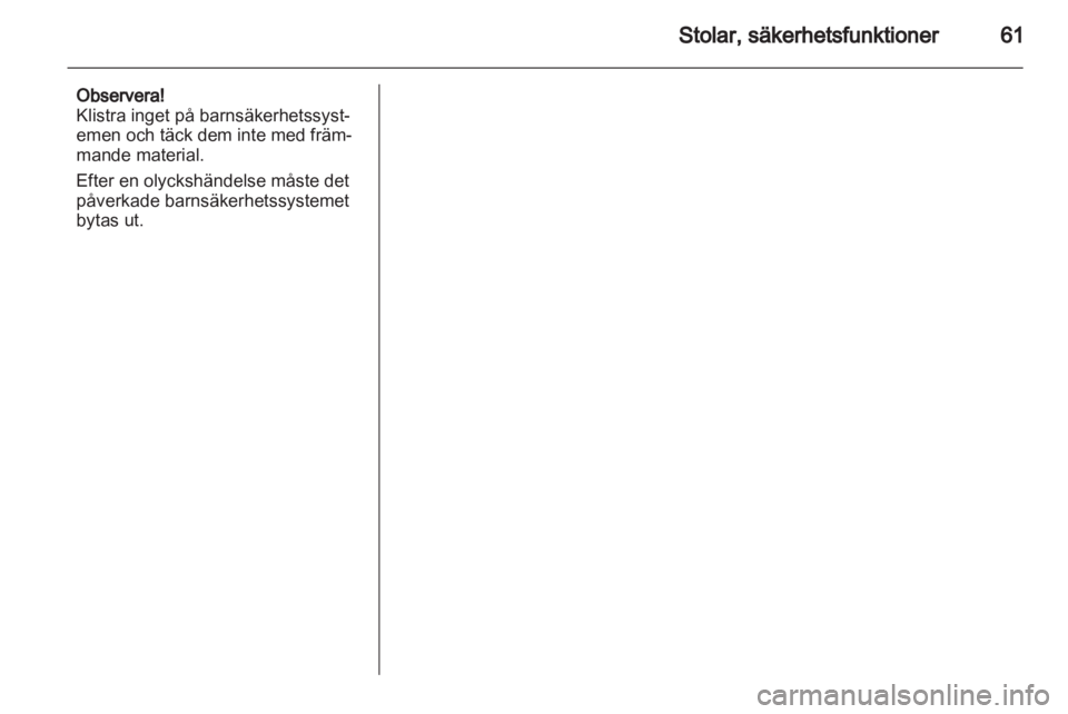 OPEL ASTRA H 2012  Instruktionsbok 