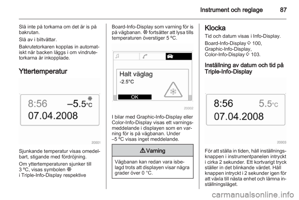 OPEL ASTRA H 2012  Instruktionsbok 