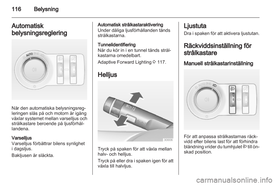 OPEL ASTRA J 2011  Instruktionsbok 