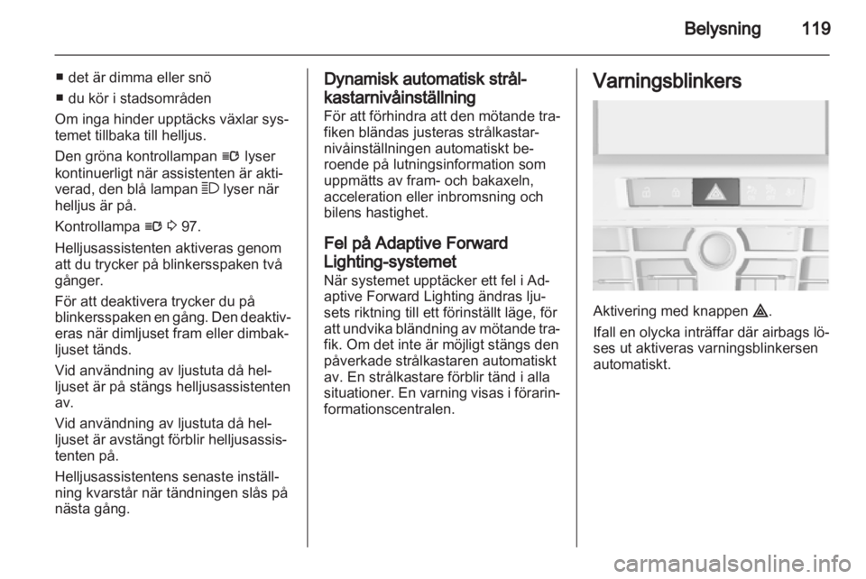 OPEL ASTRA J 2011  Instruktionsbok 