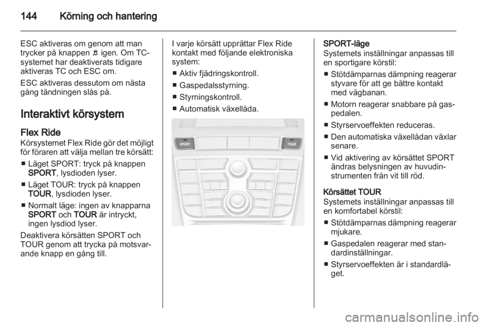 OPEL ASTRA J 2011  Instruktionsbok 