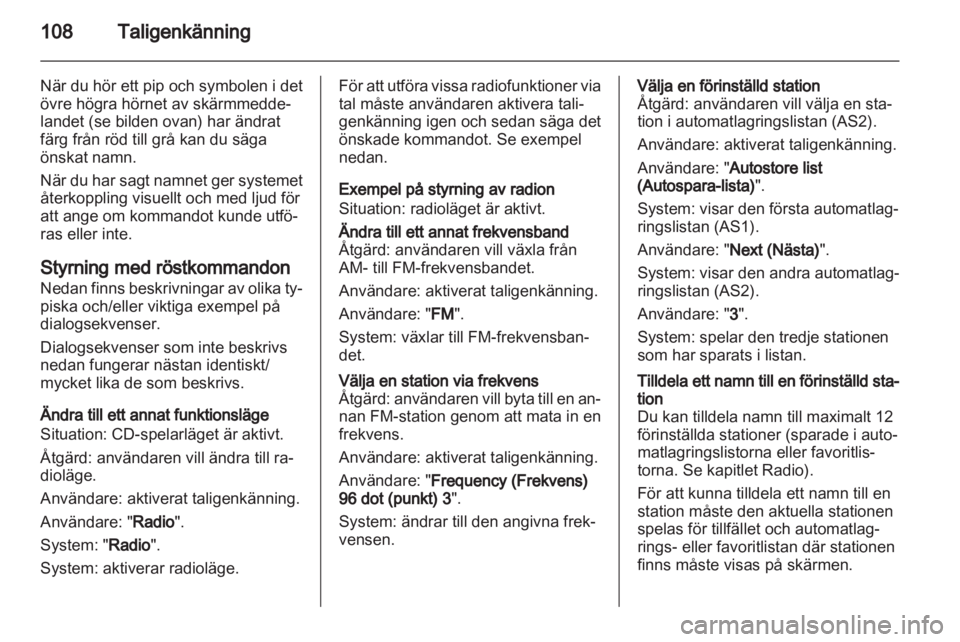 OPEL ASTRA J 2013  Handbok för infotainmentsystem 