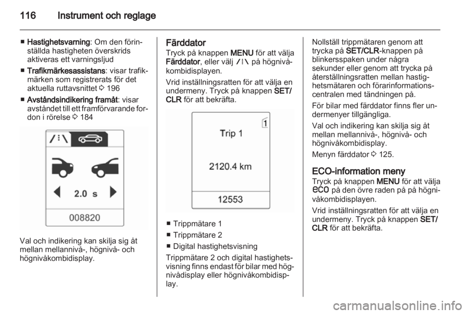 OPEL ASTRA J 2013  Instruktionsbok 