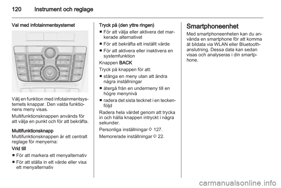 OPEL ASTRA J 2013  Instruktionsbok 