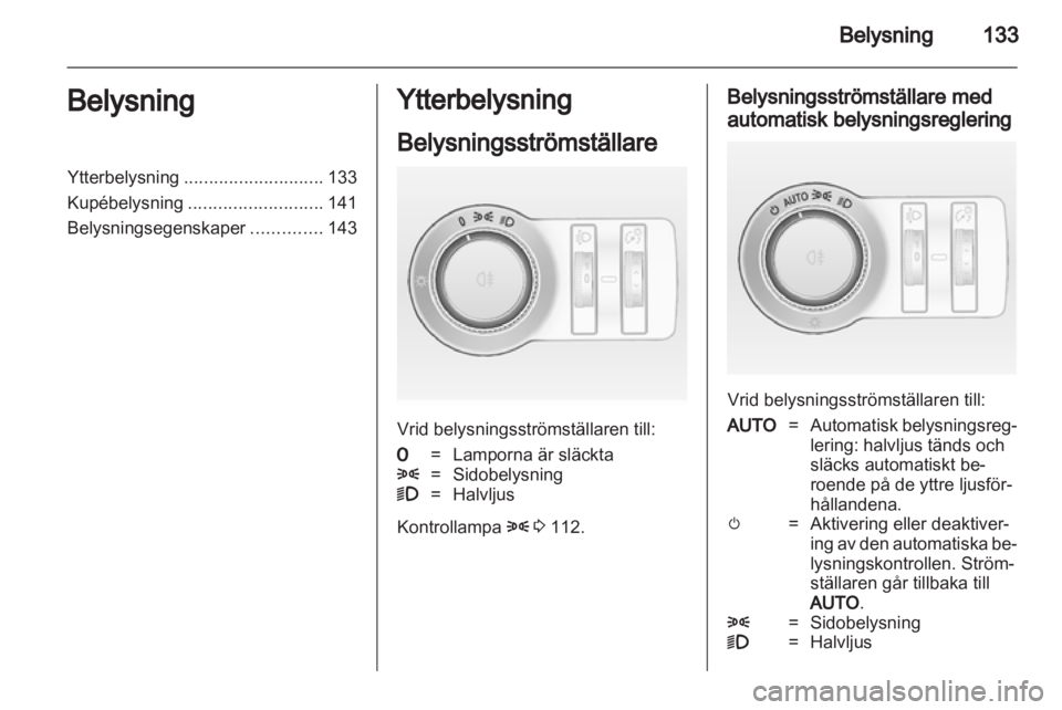 OPEL ASTRA J 2013  Instruktionsbok 