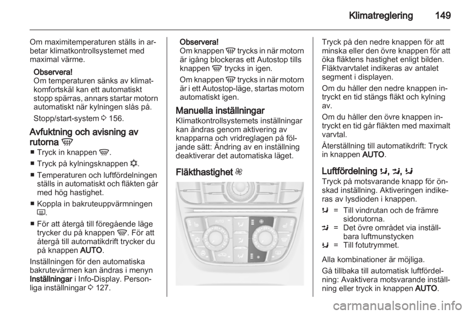 OPEL ASTRA J 2013  Instruktionsbok 