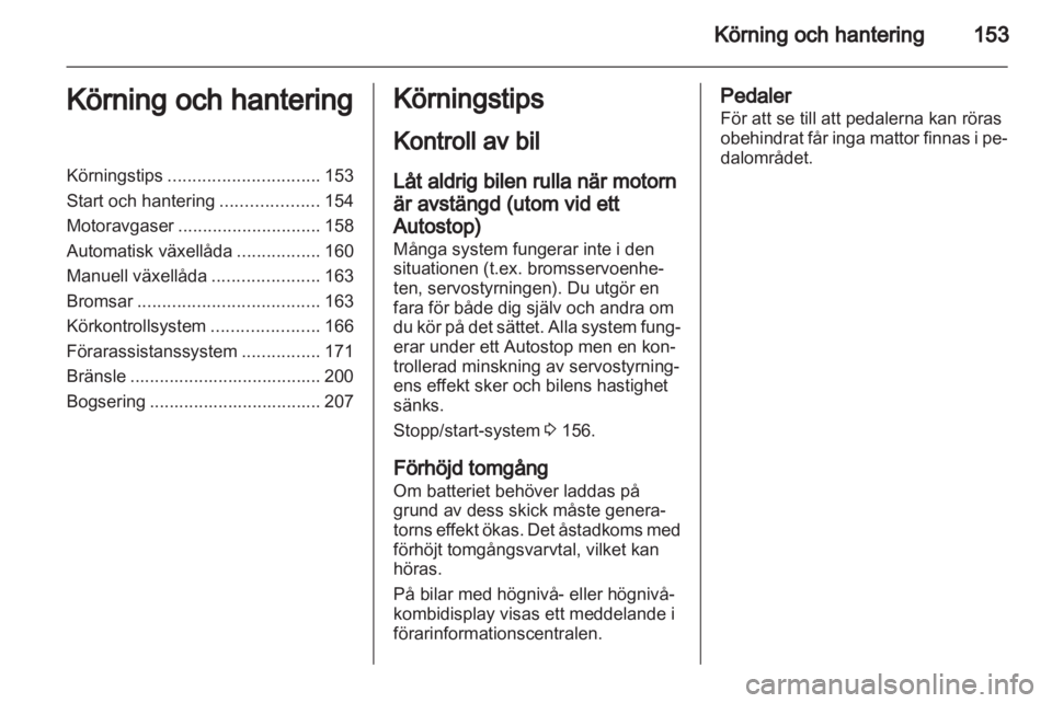 OPEL ASTRA J 2013  Instruktionsbok 