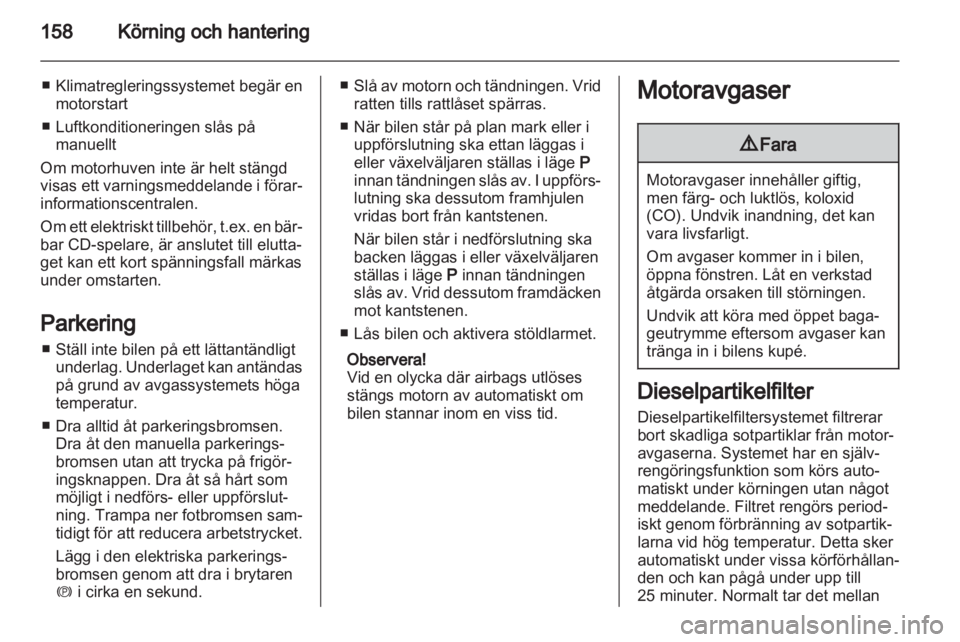 OPEL ASTRA J 2013  Instruktionsbok 
