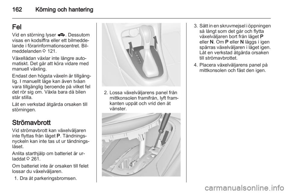 OPEL ASTRA J 2013  Instruktionsbok 