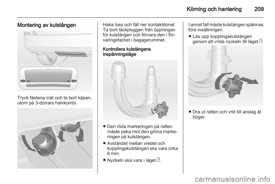 OPEL ASTRA J 2013  Instruktionsbok 