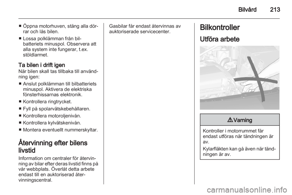 OPEL ASTRA J 2013  Instruktionsbok 