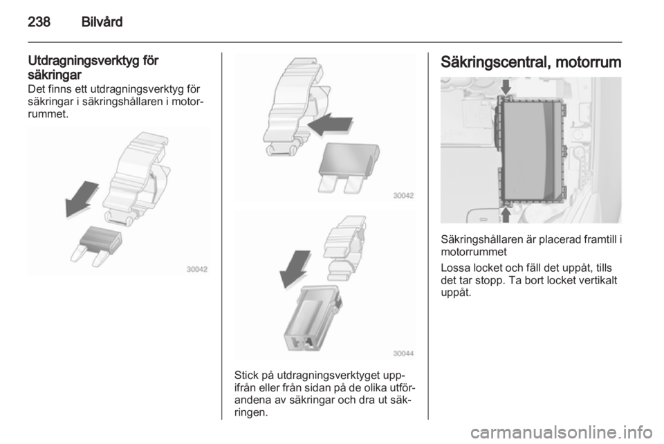 OPEL ASTRA J 2013  Instruktionsbok 