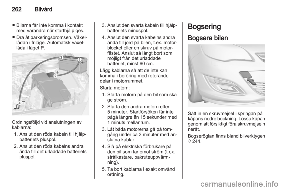 OPEL ASTRA J 2013  Instruktionsbok 