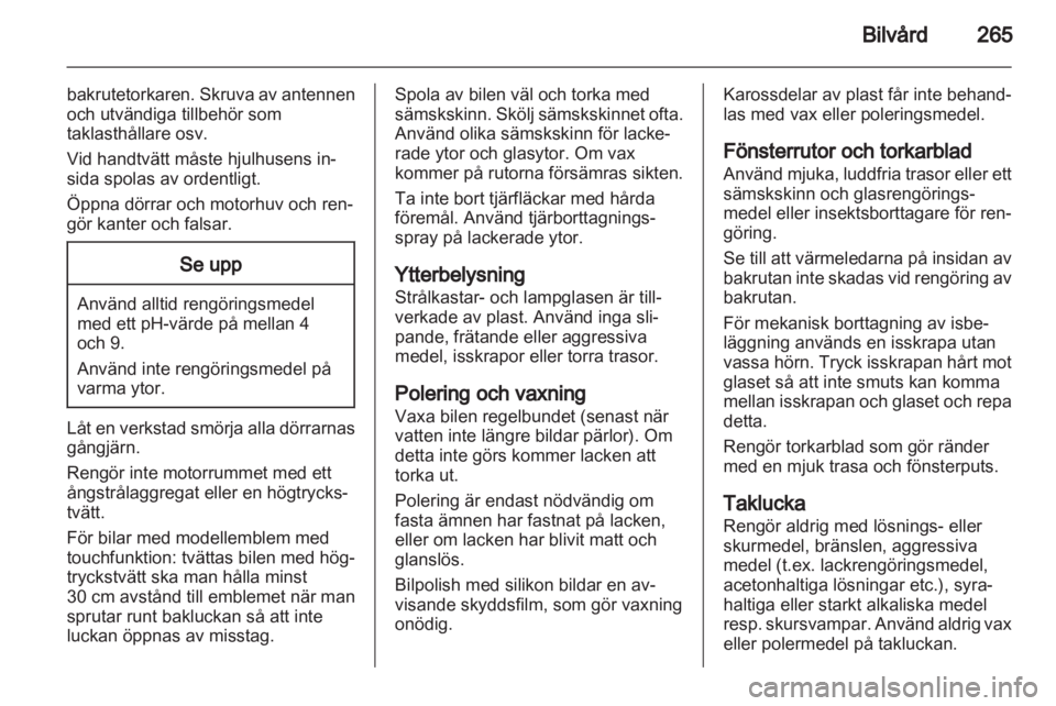 OPEL ASTRA J 2013  Instruktionsbok 