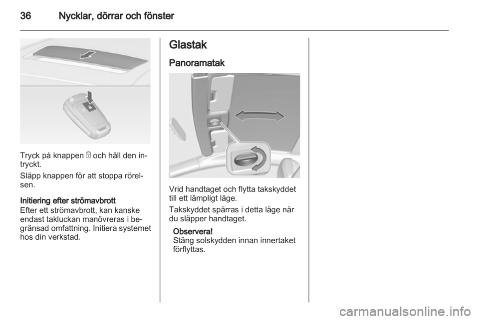 OPEL ASTRA J 2013  Instruktionsbok 