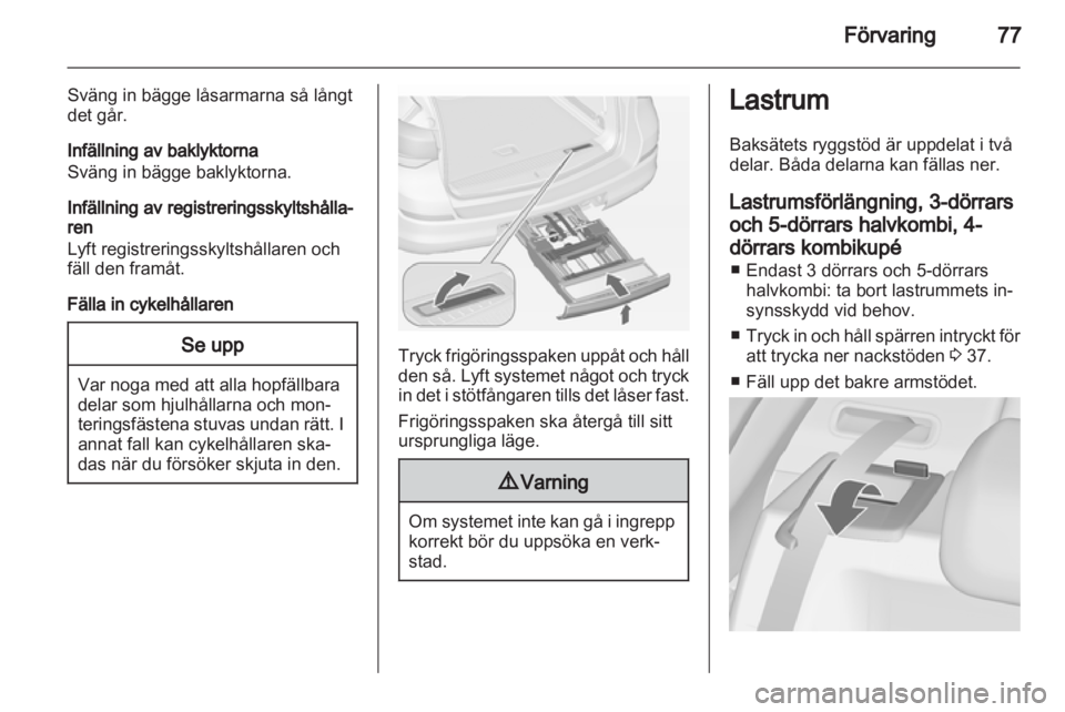 OPEL ASTRA J 2013  Instruktionsbok 