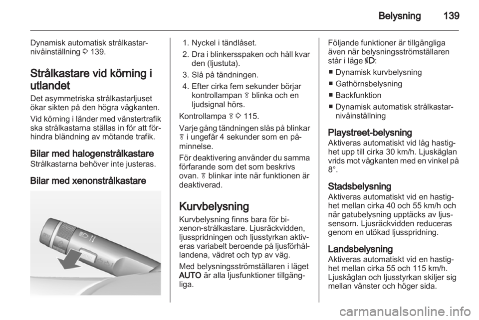 OPEL ASTRA J 2013.5  Instruktionsbok 
