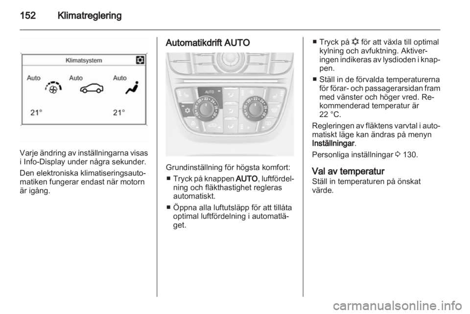 OPEL ASTRA J 2013.5  Instruktionsbok 