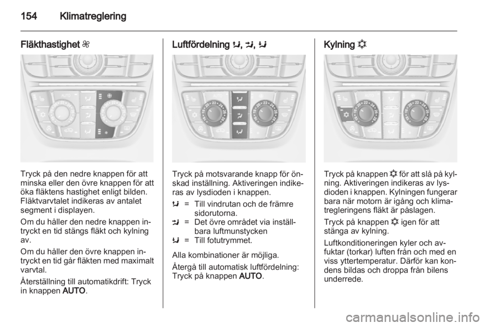 OPEL ASTRA J 2013.5  Instruktionsbok 
