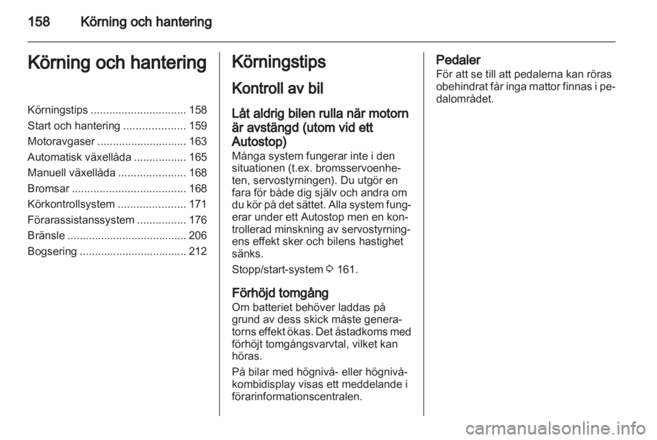 OPEL ASTRA J 2013.5  Instruktionsbok 