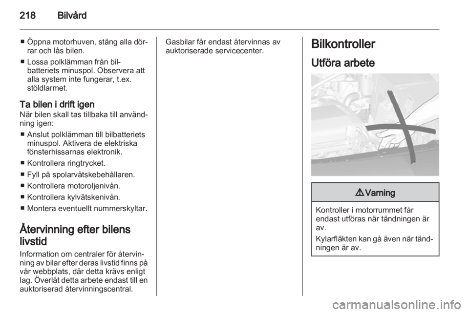 OPEL ASTRA J 2013.5  Instruktionsbok 