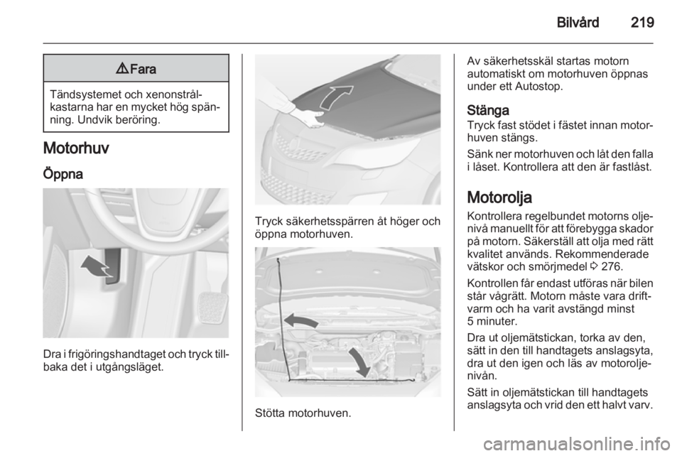 OPEL ASTRA J 2013.5  Instruktionsbok 