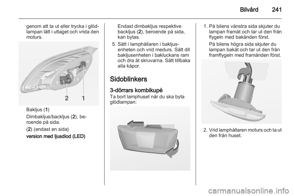 OPEL ASTRA J 2013.5  Instruktionsbok 