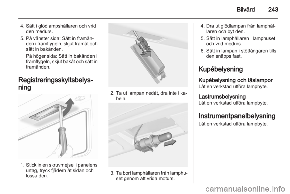 OPEL ASTRA J 2013.5  Instruktionsbok 