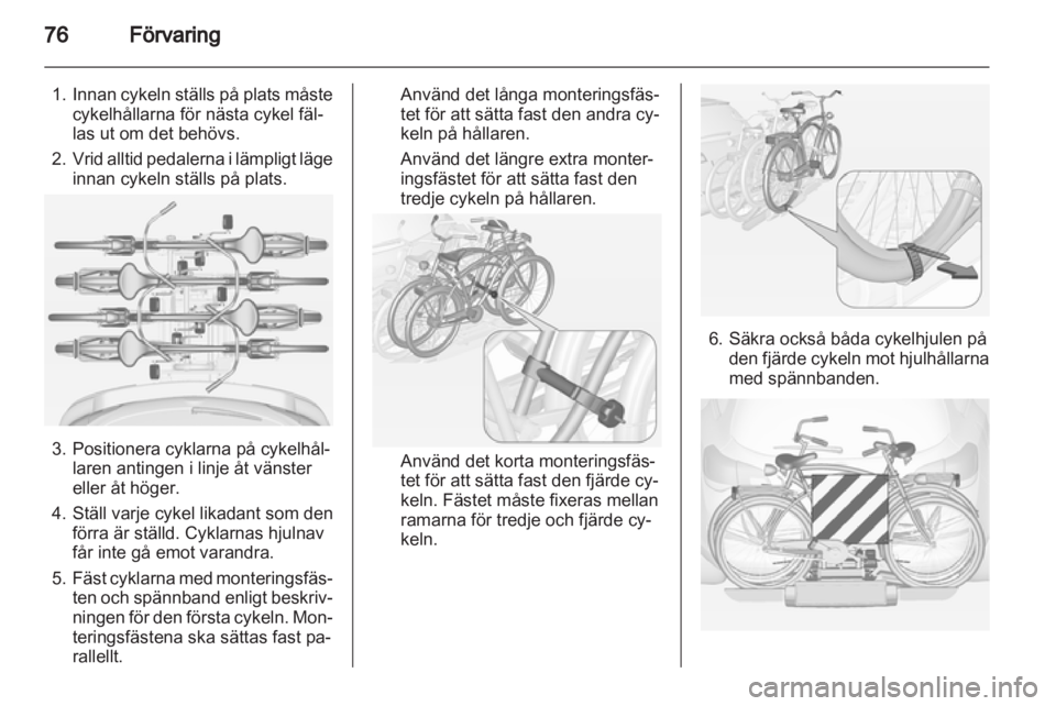OPEL ASTRA J 2013.5  Instruktionsbok 