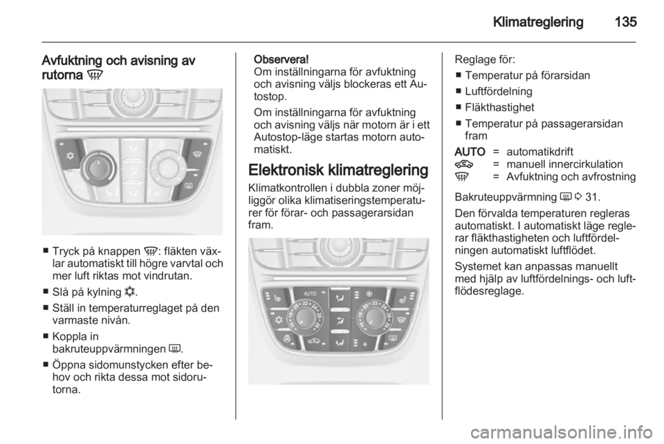 OPEL ASTRA J HB5 & ST 2012  Instruktionsbok 