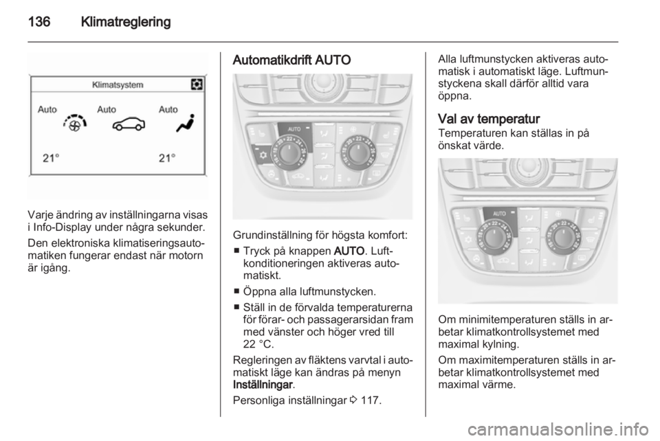 OPEL ASTRA J HB5 & ST 2012  Instruktionsbok 