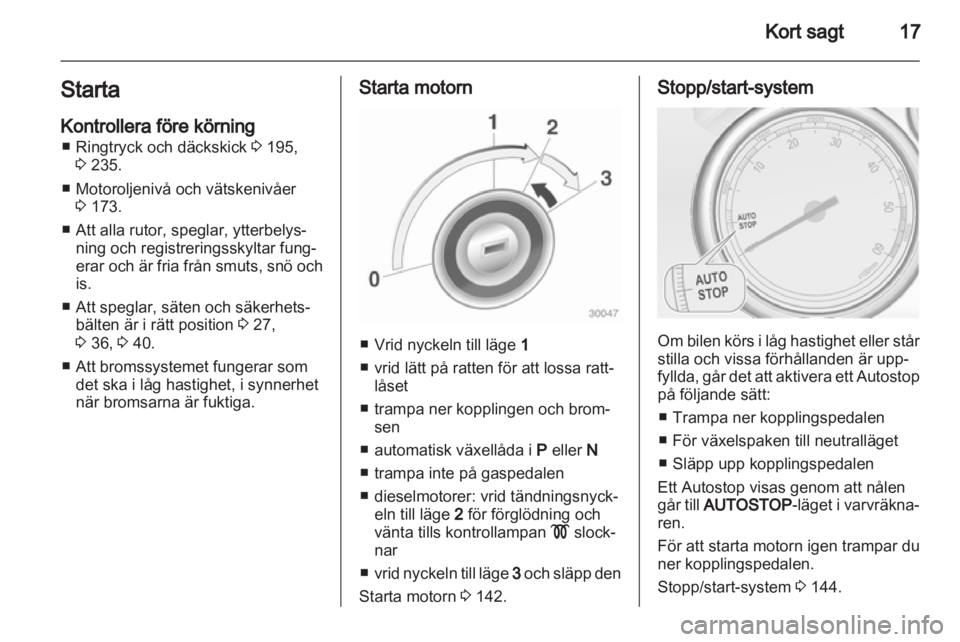 OPEL ASTRA J HB5 & ST 2012  Instruktionsbok 