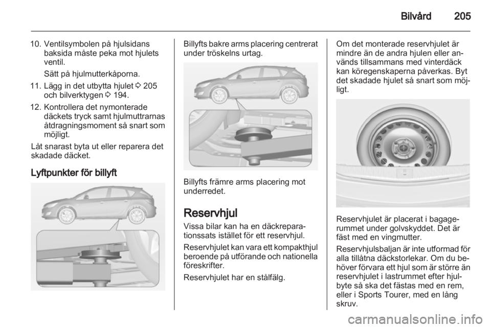 OPEL ASTRA J HB5 & ST 2012  Instruktionsbok 