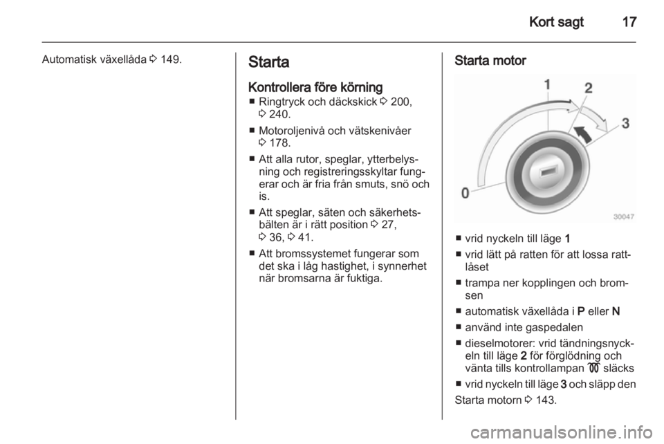 OPEL ASTRA J HB5 & ST 2012.5  Instruktionsbok 